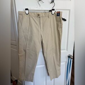 Tommy Bahama Del Chino Pants Khaki Sands 44x27 Pima Cotton Classic Fit Read